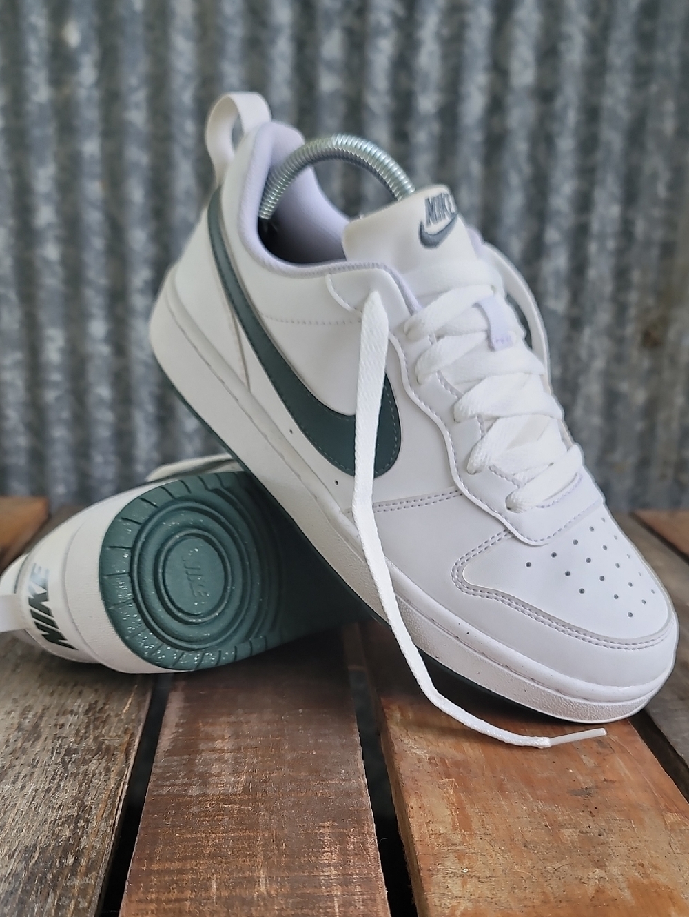 Nike Court Borough Low 'Recraft'  Great Condition Wmns 8 Ships Today